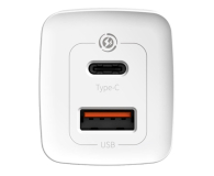 Baseus Ładowarka sieciowa GaN2 Lite USB-C USB-A 65W - 1195442 - zdjęcie 4